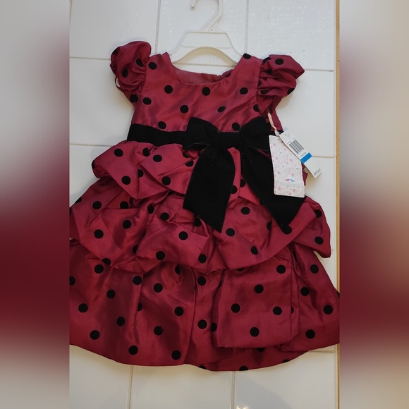 New Lilly bird red/black pockadot dress 👗 NWT. $64 - Picture 1 of 4